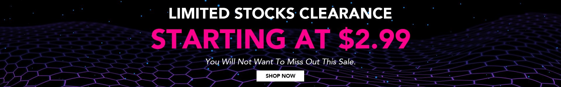 Select Styles Clearance