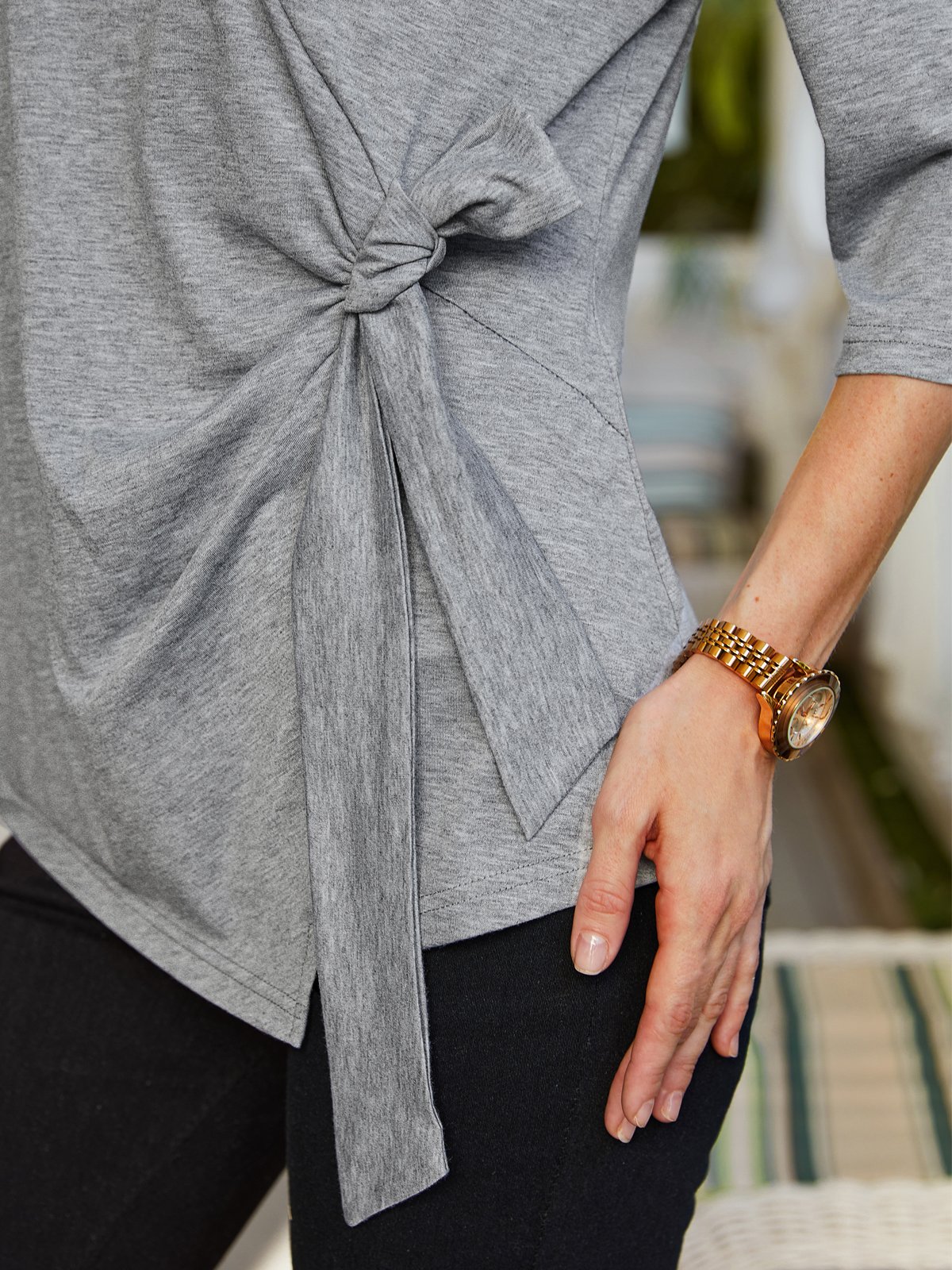 Plain Simple Crew Neck Top