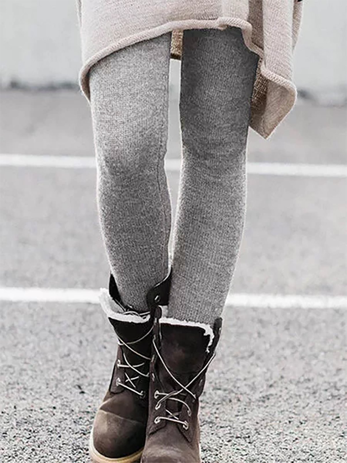 thick warm leggings Casual Cotton Leggings