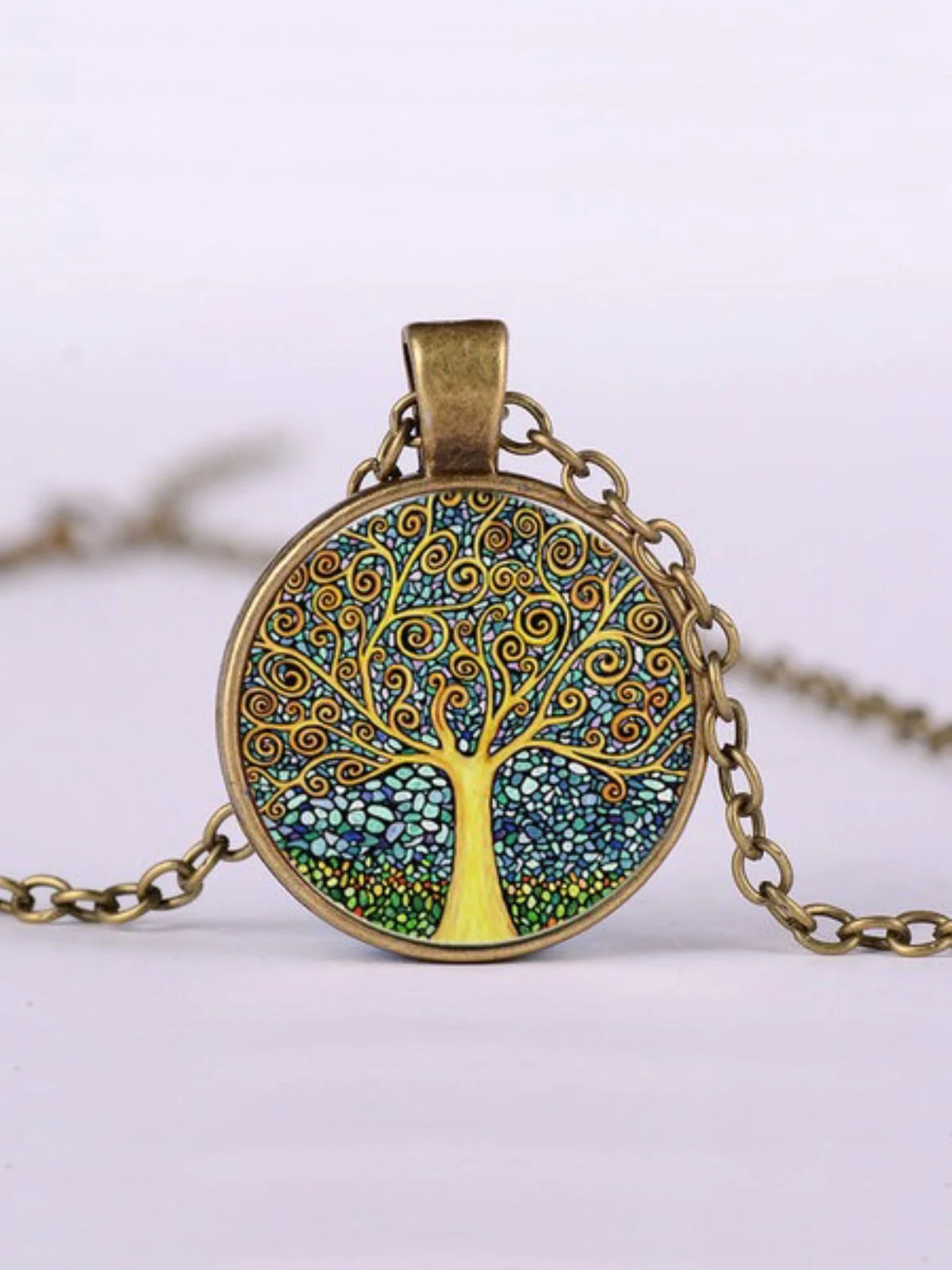 fashion tree necklace