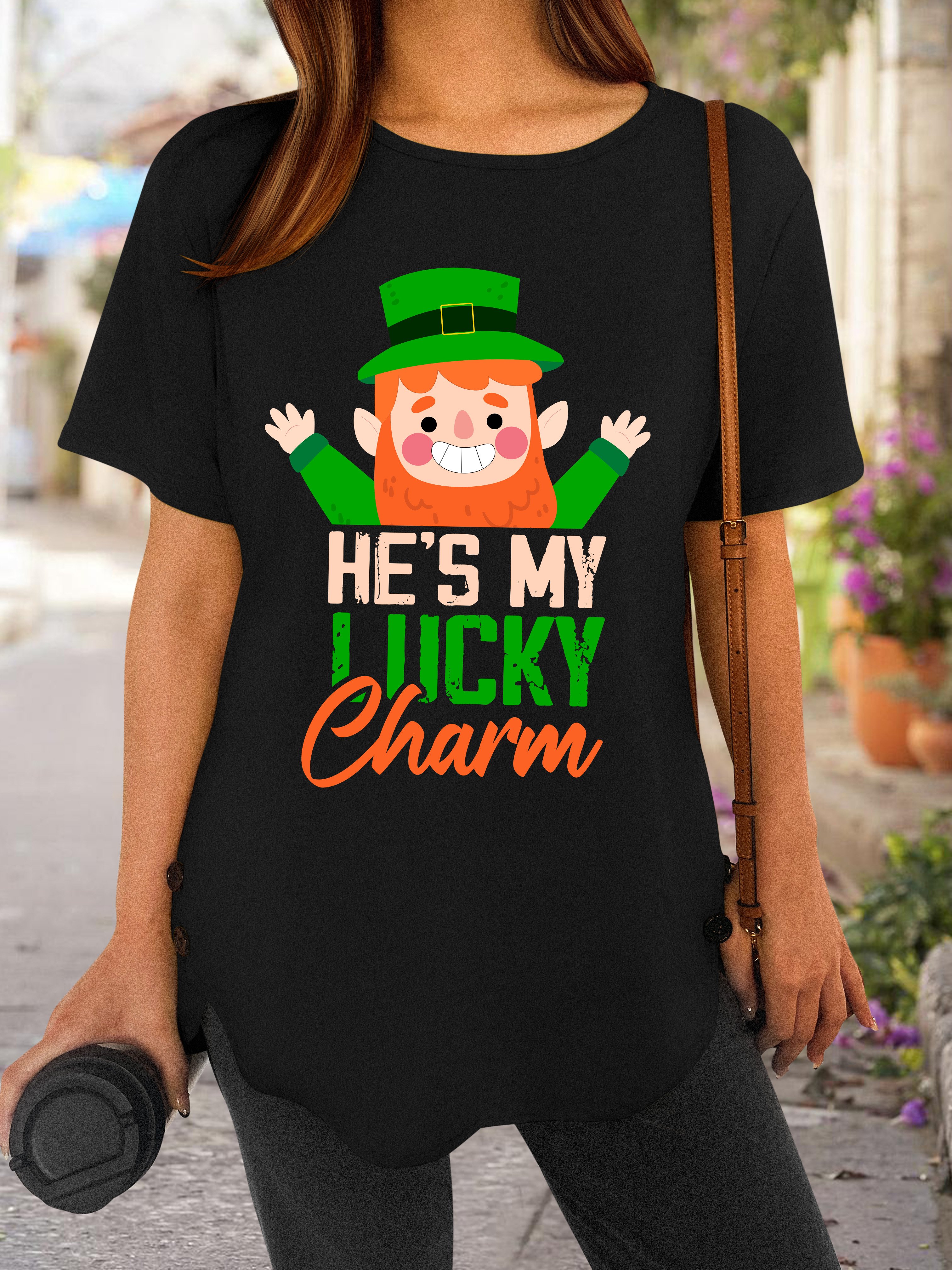 St. Patrick's Day He's My Lucky Charm Women's T-Shirt