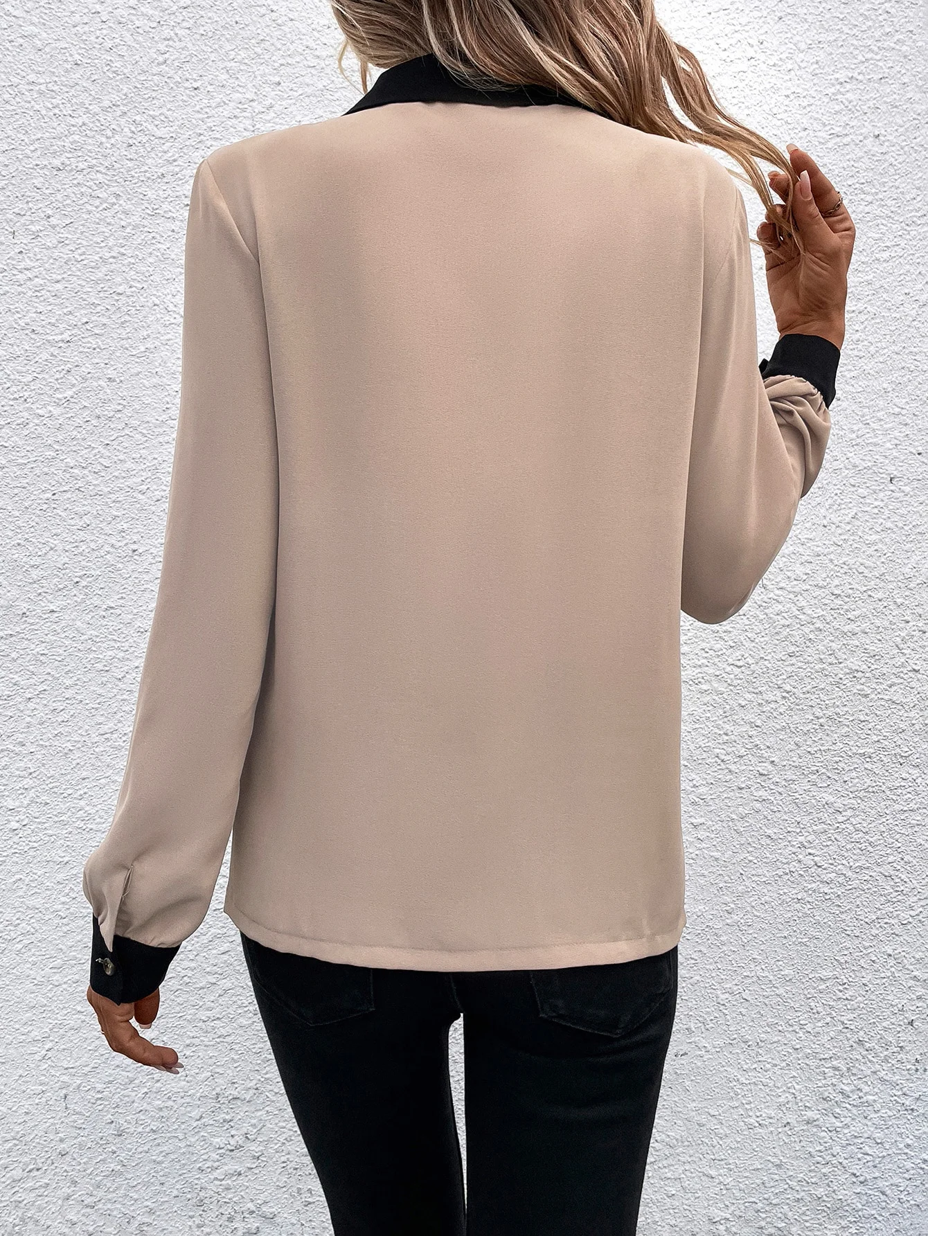 Casual Regular Fit Plain Blouse