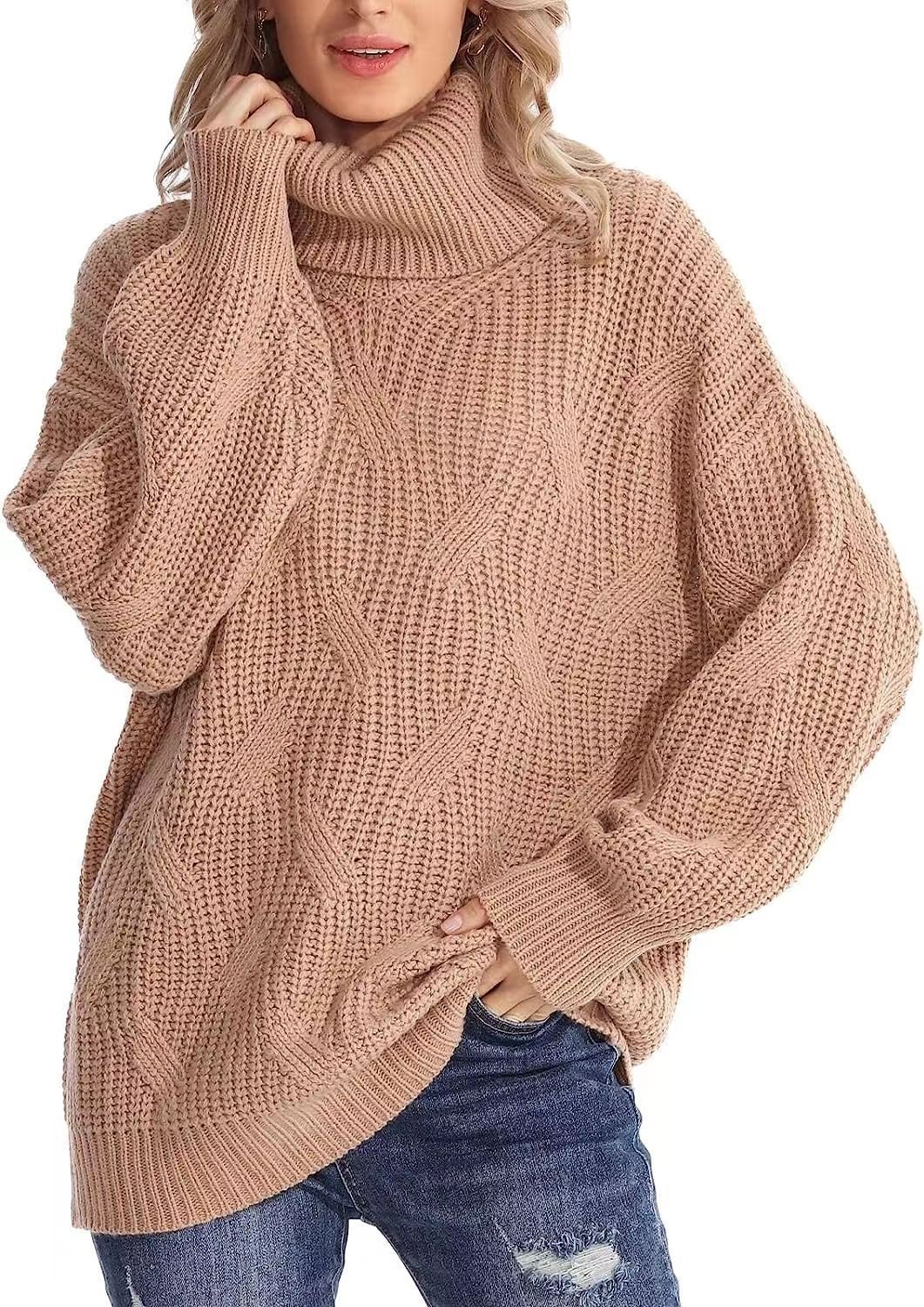 Casual Turtleneck Regular Fit Wool/Knitting Sweater