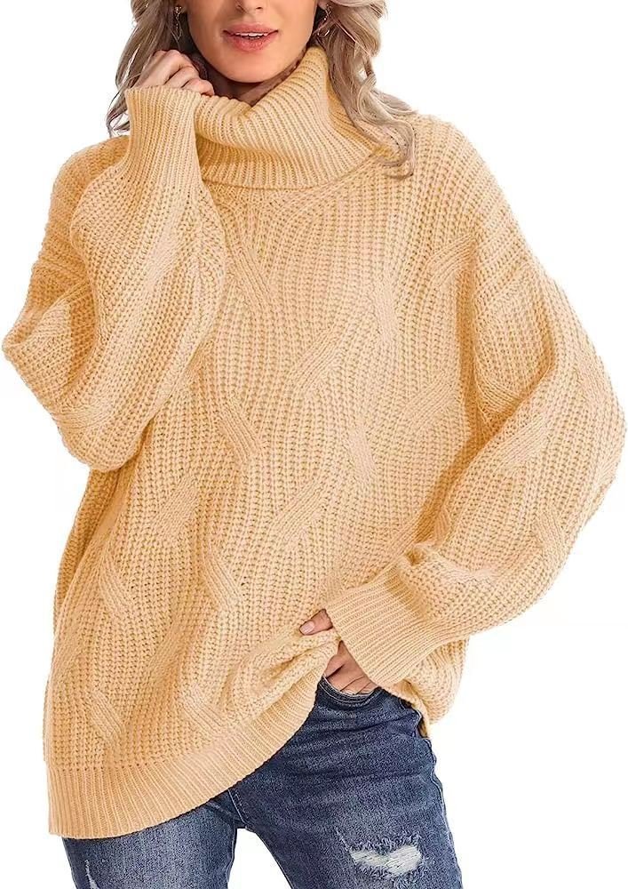 Casual Turtleneck Regular Fit Wool/Knitting Sweater