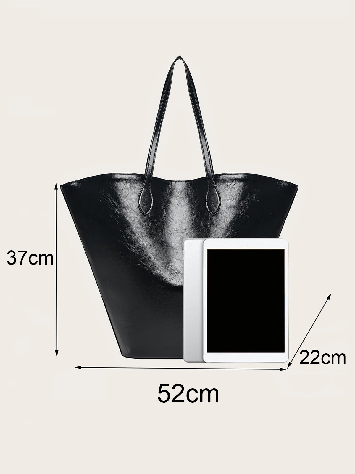 Minimalist Large Capacity Shoulder Tote Bag