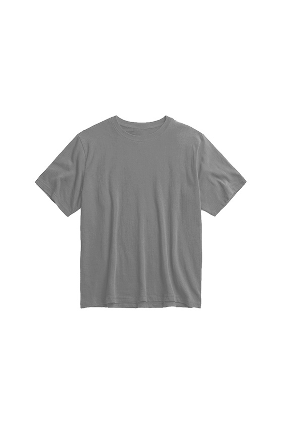 Crew Neck Plain Loose Simple T-Shirt