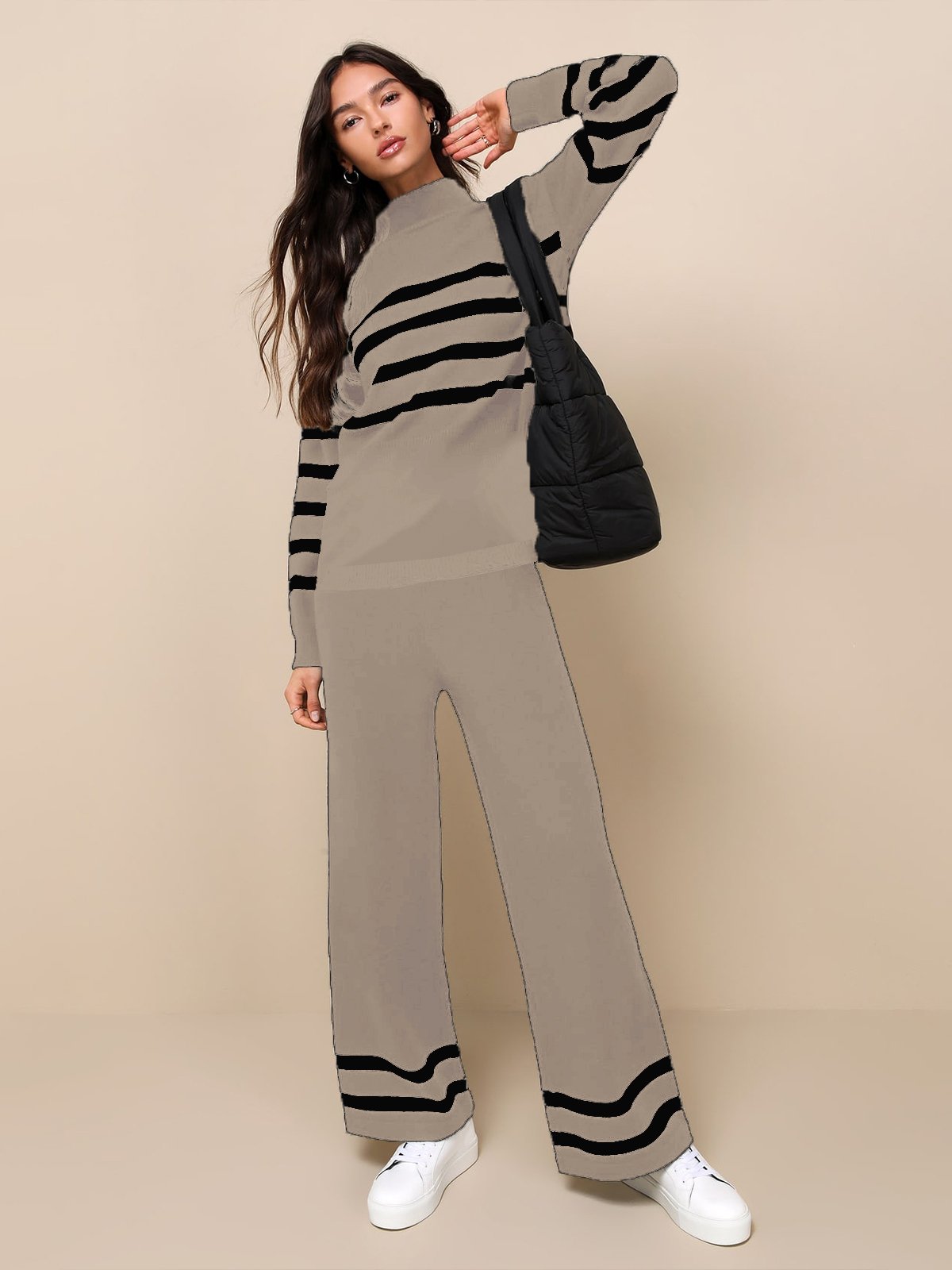 Long Sleeve Loose Casual Two-Piece Set