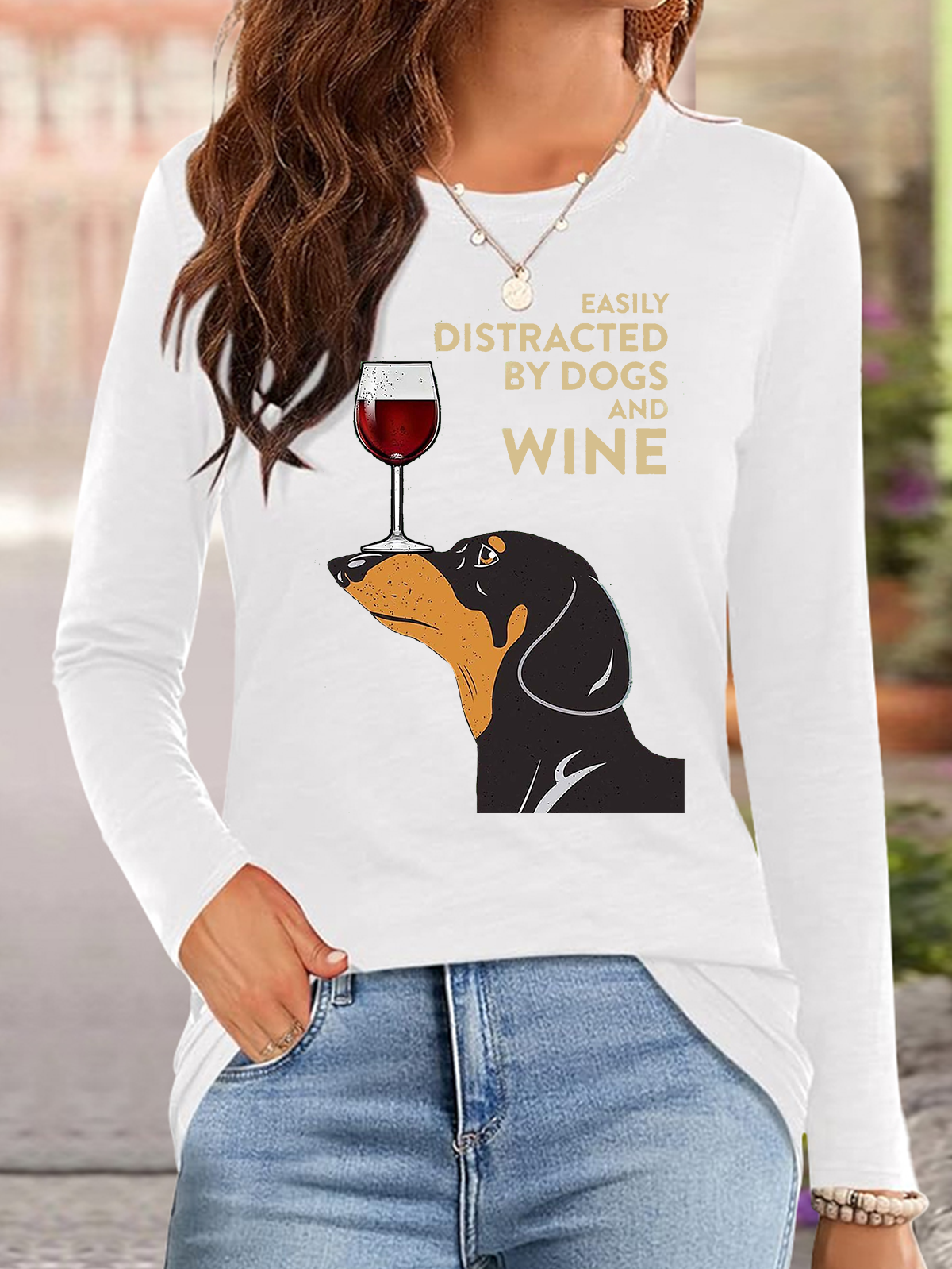 Dachshund Casual Cotton pet T-Shirt