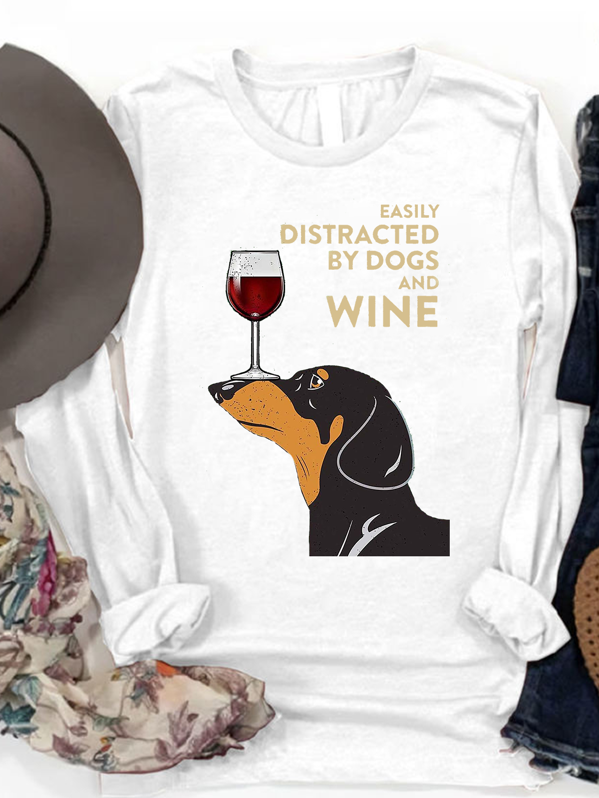 Dachshund Casual Cotton pet T-Shirt