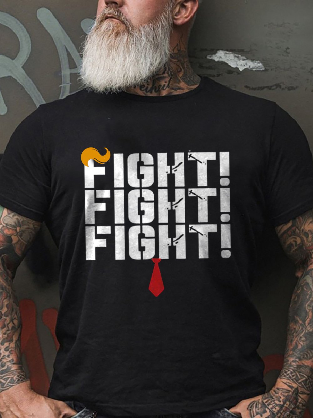 Fight Fight Fight 2024 Printed T-Shirt