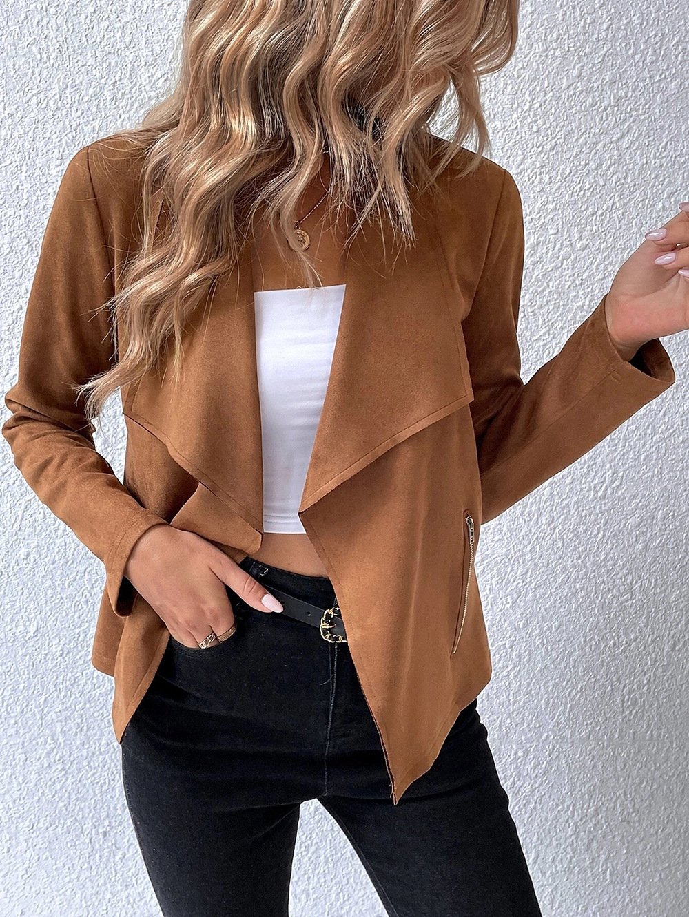 Plain Casual Jacket