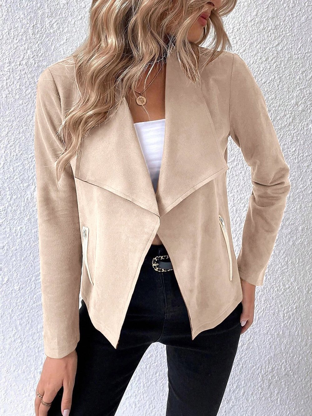 Plain Casual Jacket