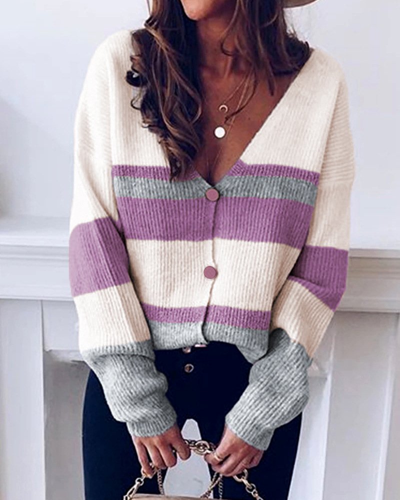 Casual Plain Cardigan