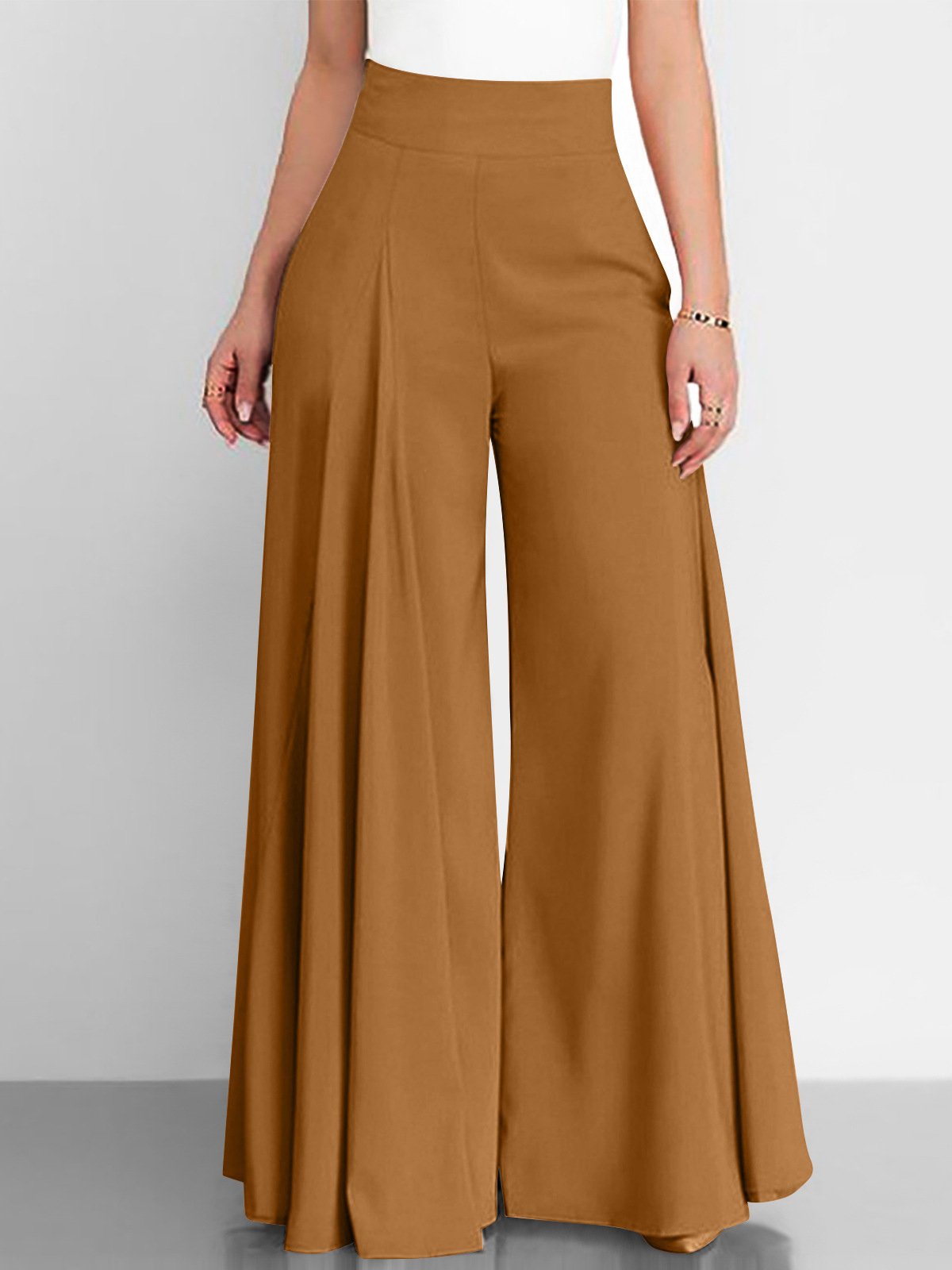 Casual Loose Plain Pants