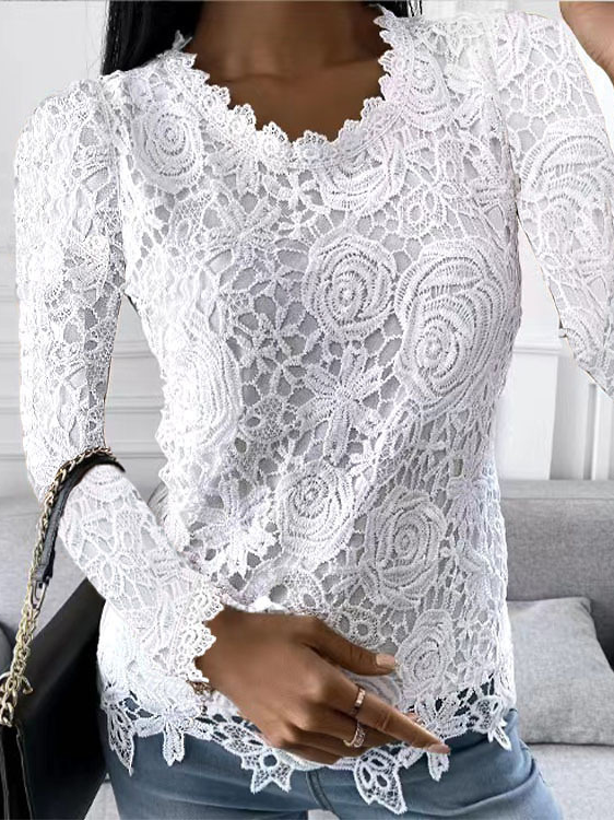 Lace Casual Blouse