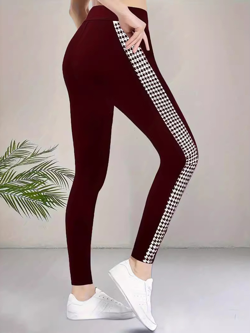 Tight Jersey Casual Leggings