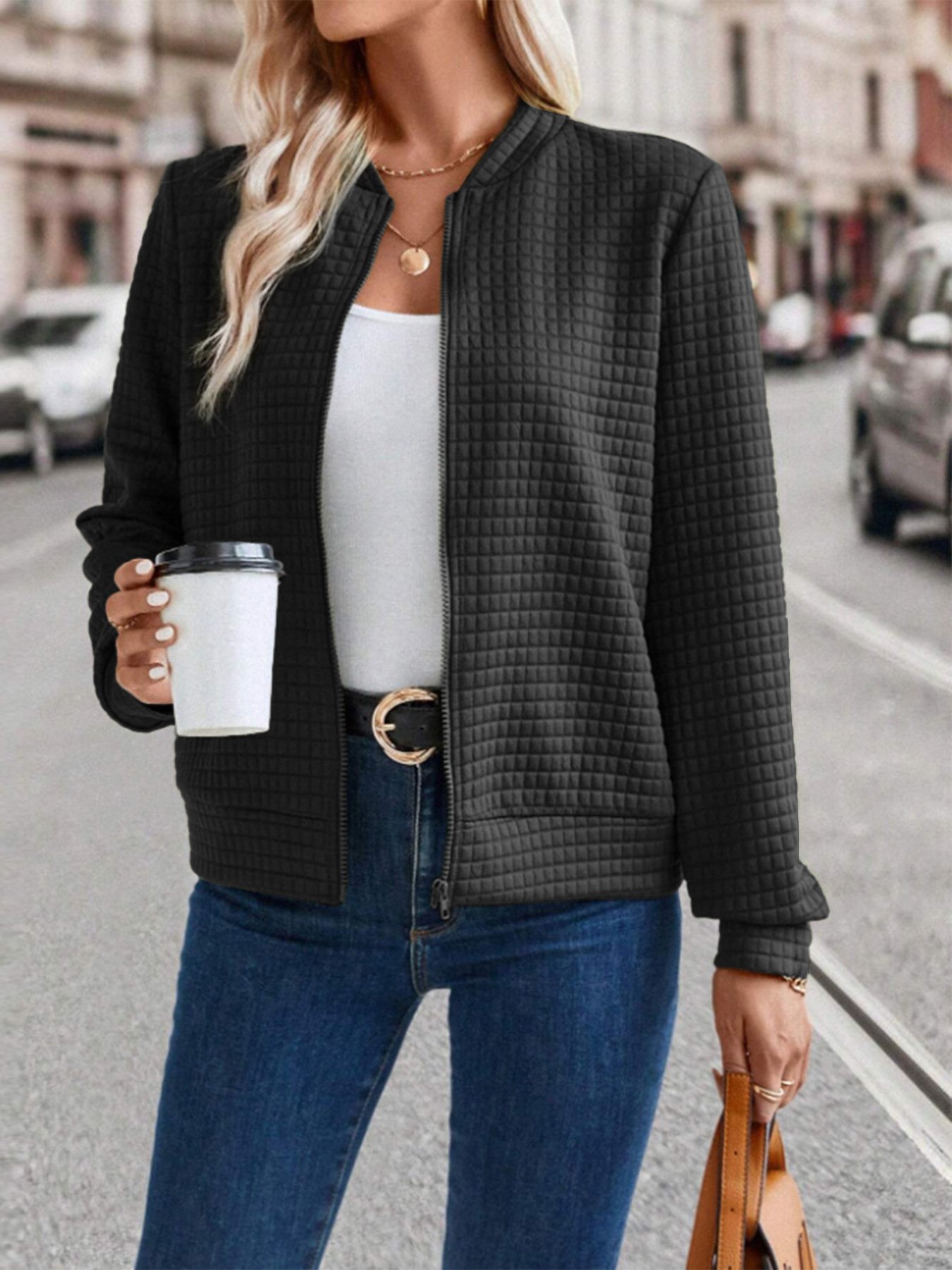 Casual Plain Jacket