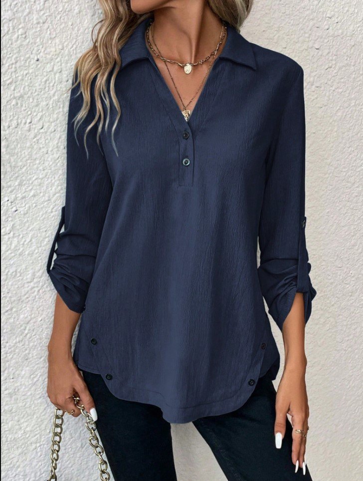 Casual Plain Blouse