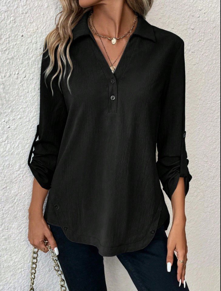 Casual Plain Blouse