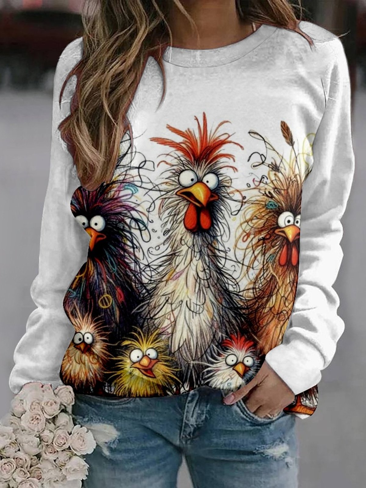 Thanksgiving Turkey Casual Sweatshirt