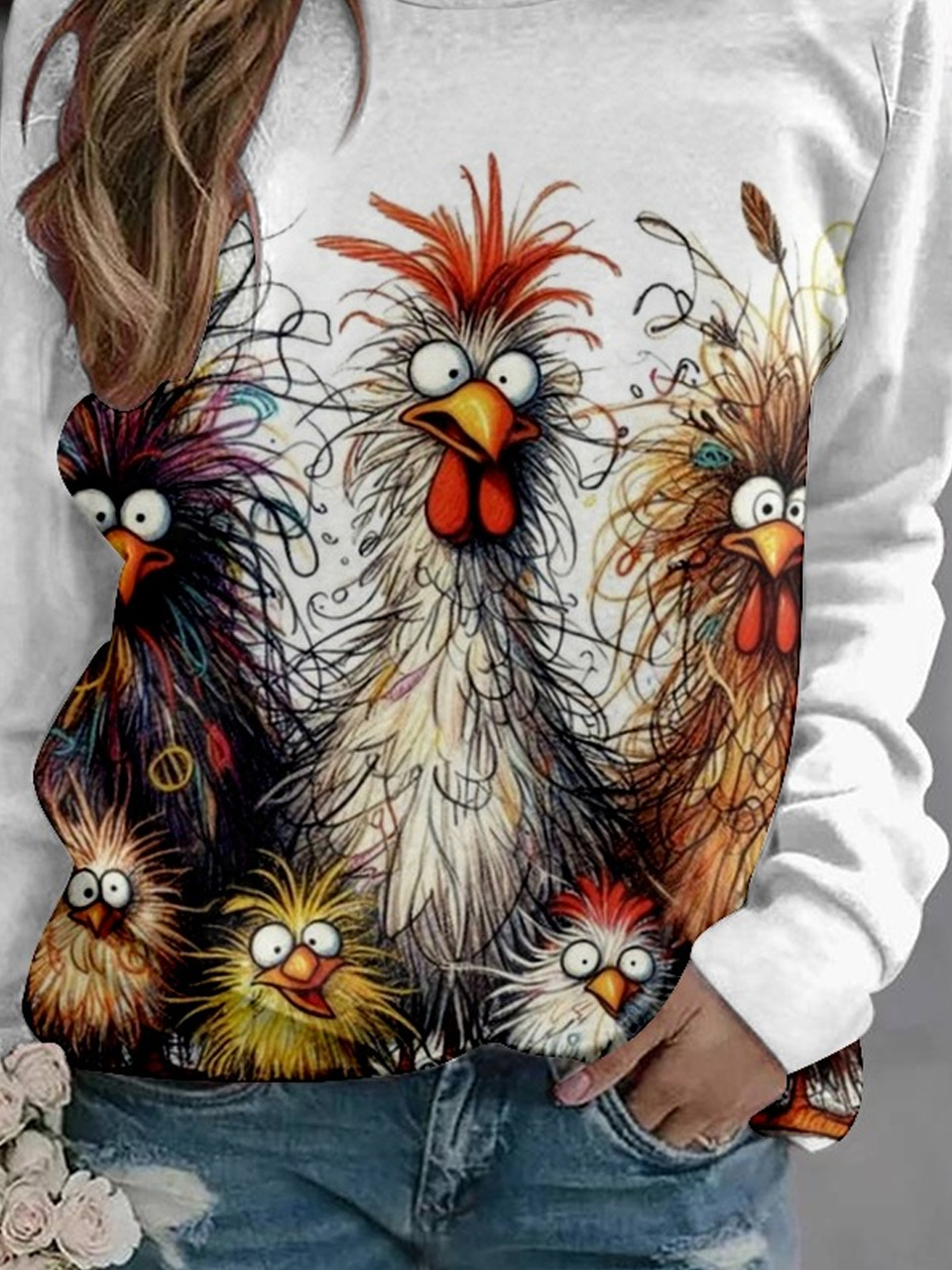 Thanksgiving Turkey Casual Sweatshirt