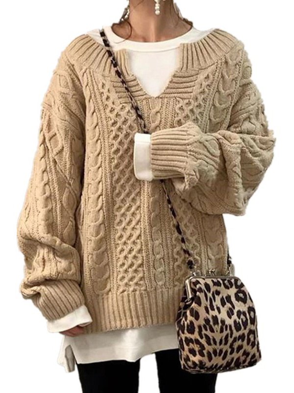 Wool/Knitting Casual Sweater