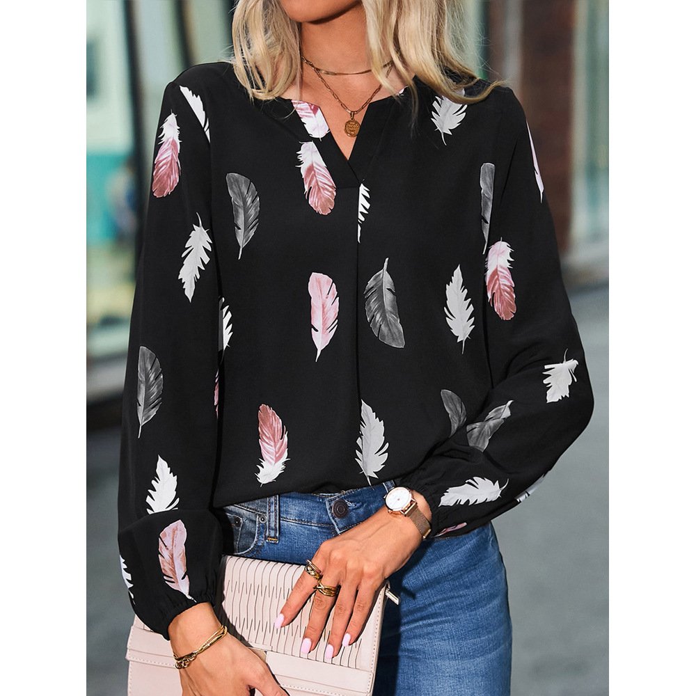 Leaf Casual Blouse