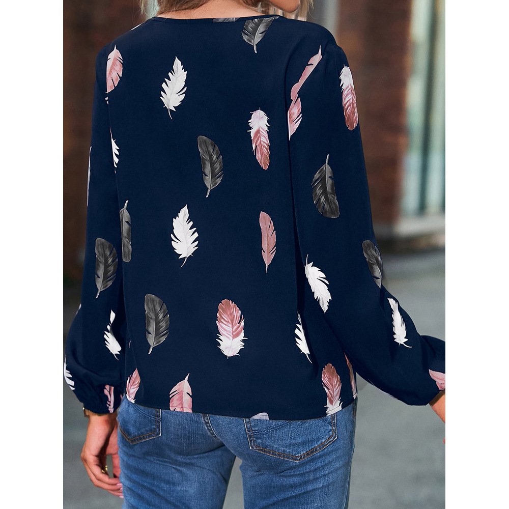 Leaf Casual Blouse