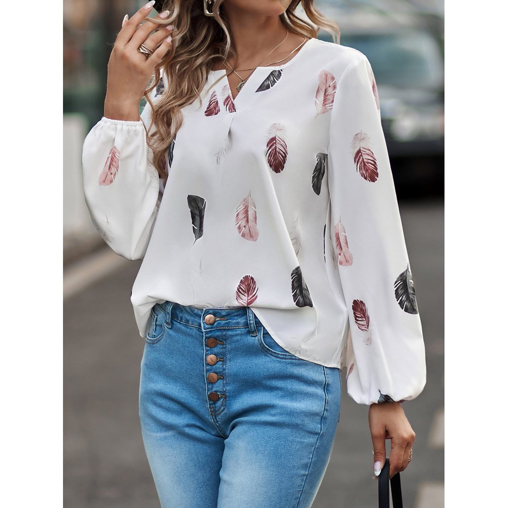 Leaf Casual Blouse