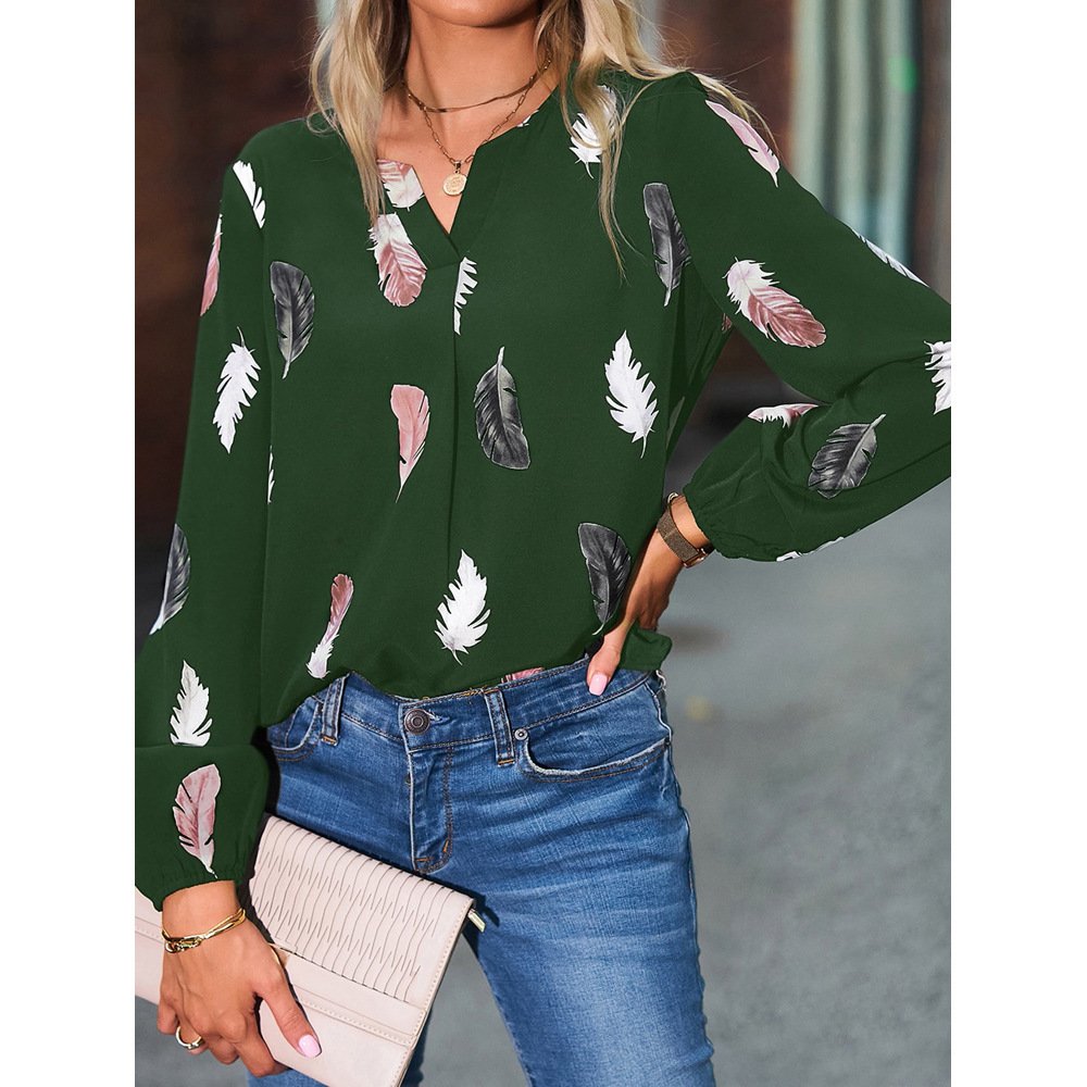 Leaf Casual Blouse