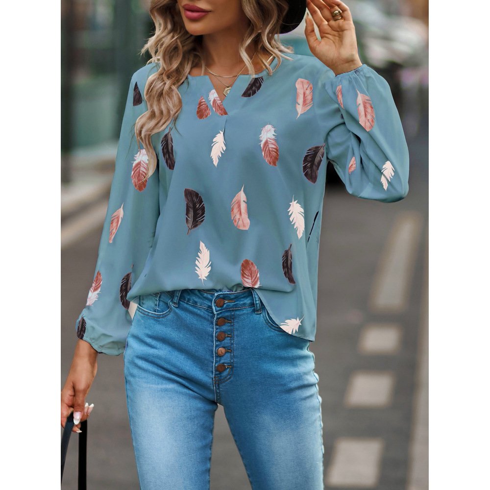 Leaf Casual Blouse