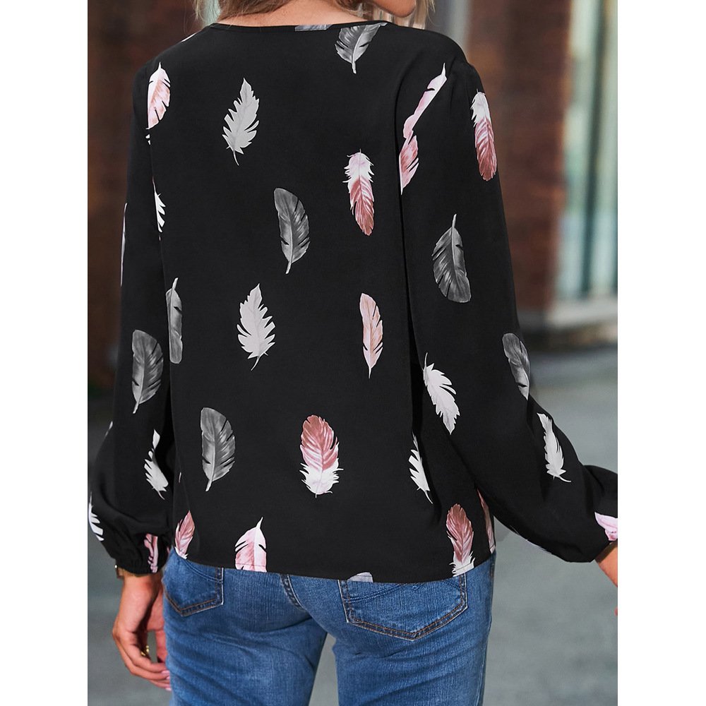 Leaf Casual Blouse