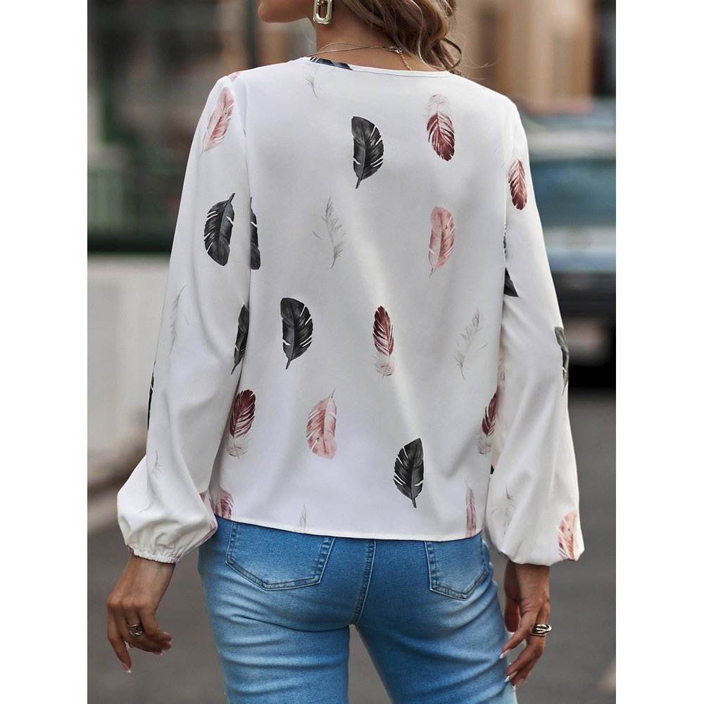 Leaf Casual Blouse