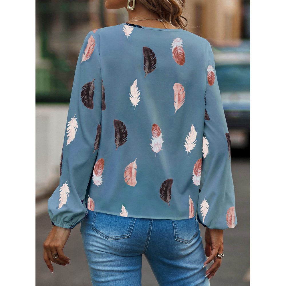 Leaf Casual Blouse