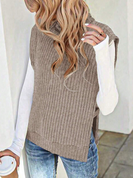 Casual Yarn/Wool Yarn Loose Sweater