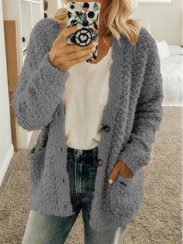 Casual Teddy Velvet Loose Jacket