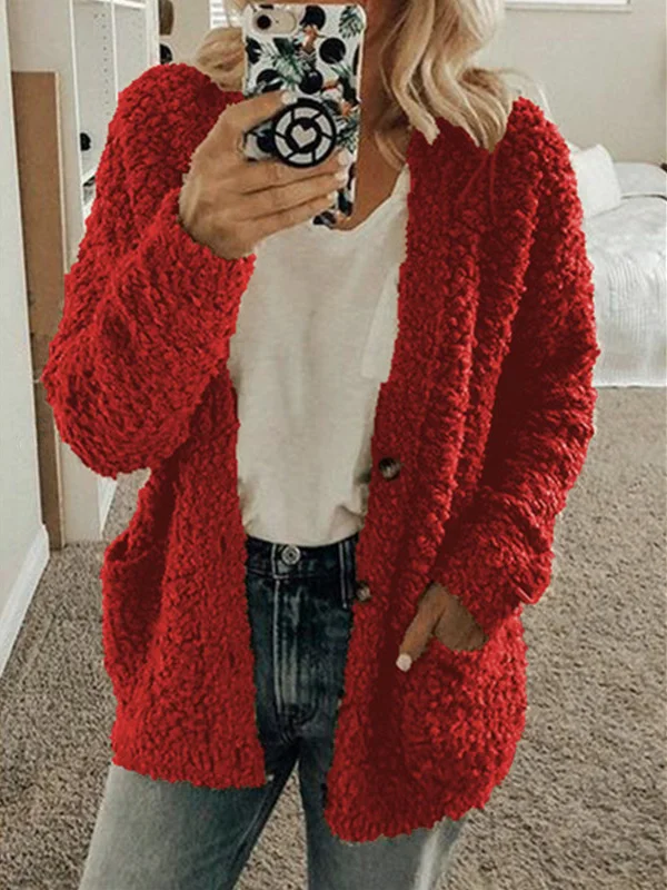 Casual Teddy Velvet Loose Jacket