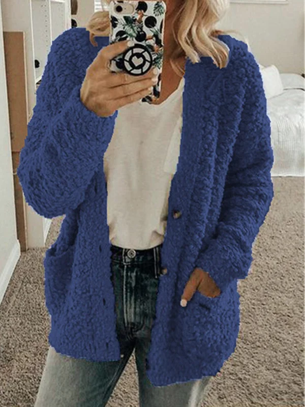 Casual Teddy Velvet Loose Jacket