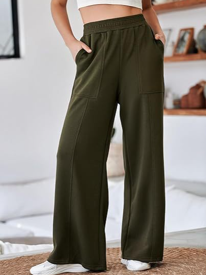 Casual Plain Pants