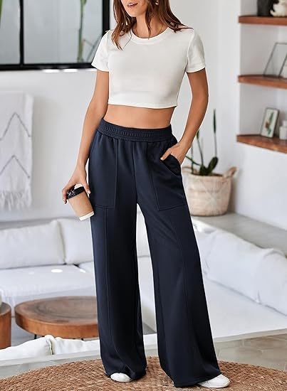 Casual Plain Pants