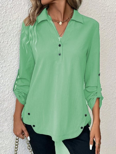 Casual Plain Blouse