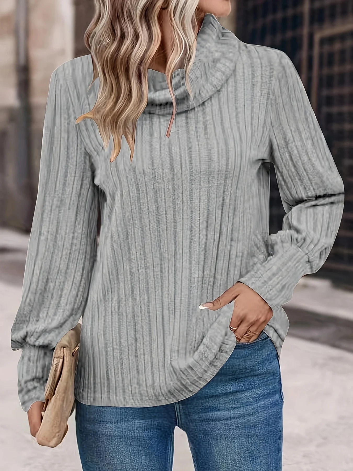 Plain Loose Casual Blouse