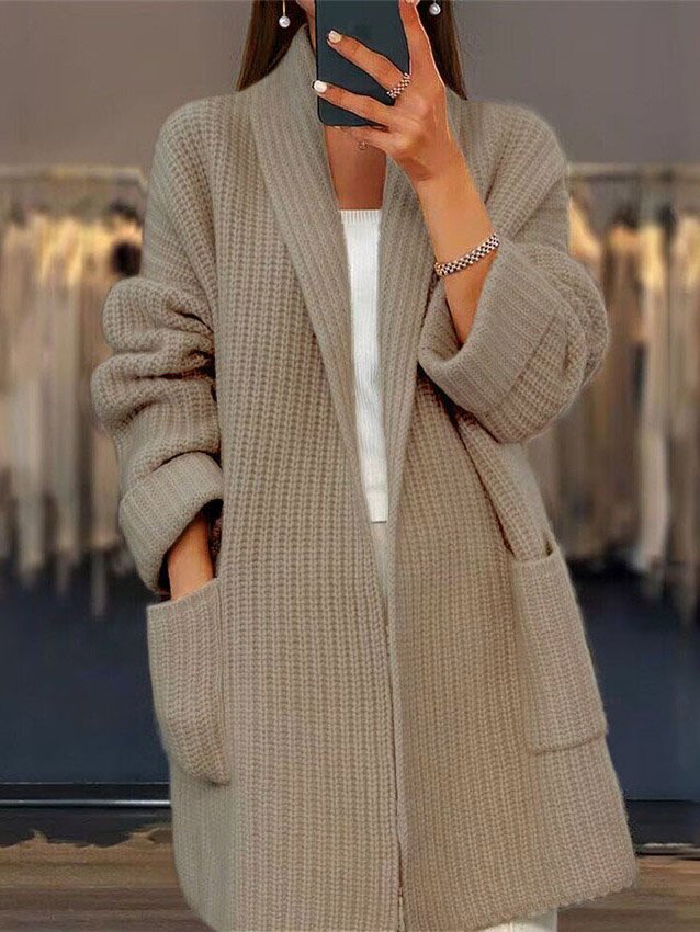 Casual Wool/Knitting Loose Cardigan