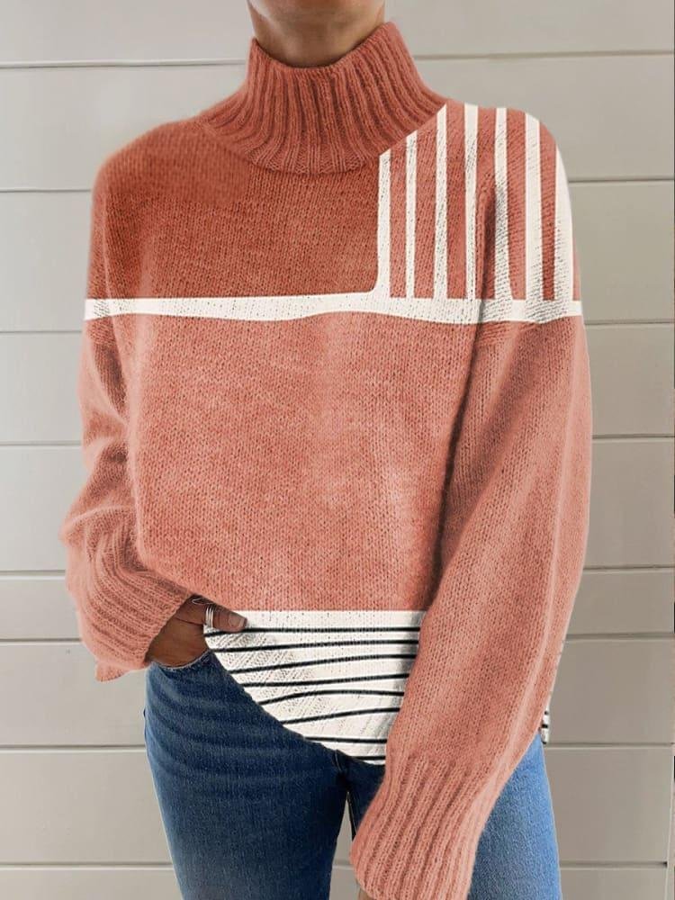 Loose Turtleneck Casual Sweater