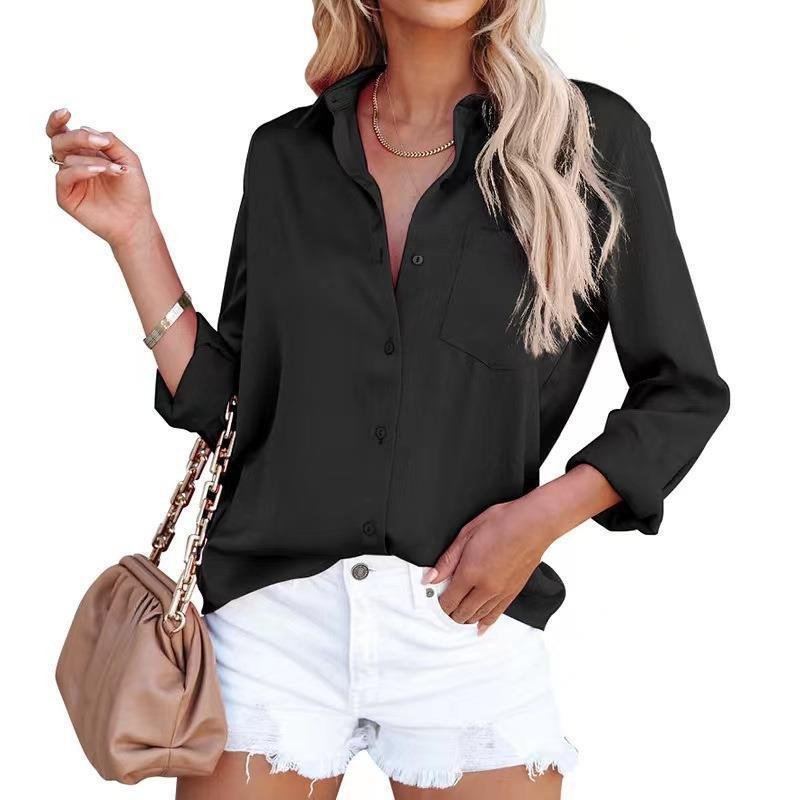 Plain Casual Loose Shirt