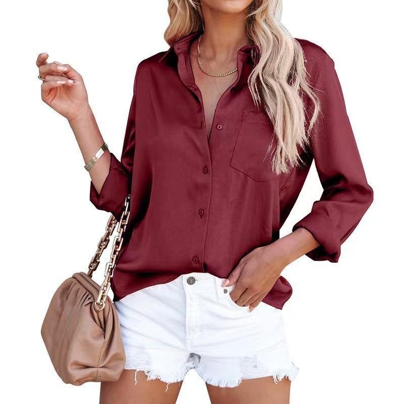 Plain Casual Loose Shirt