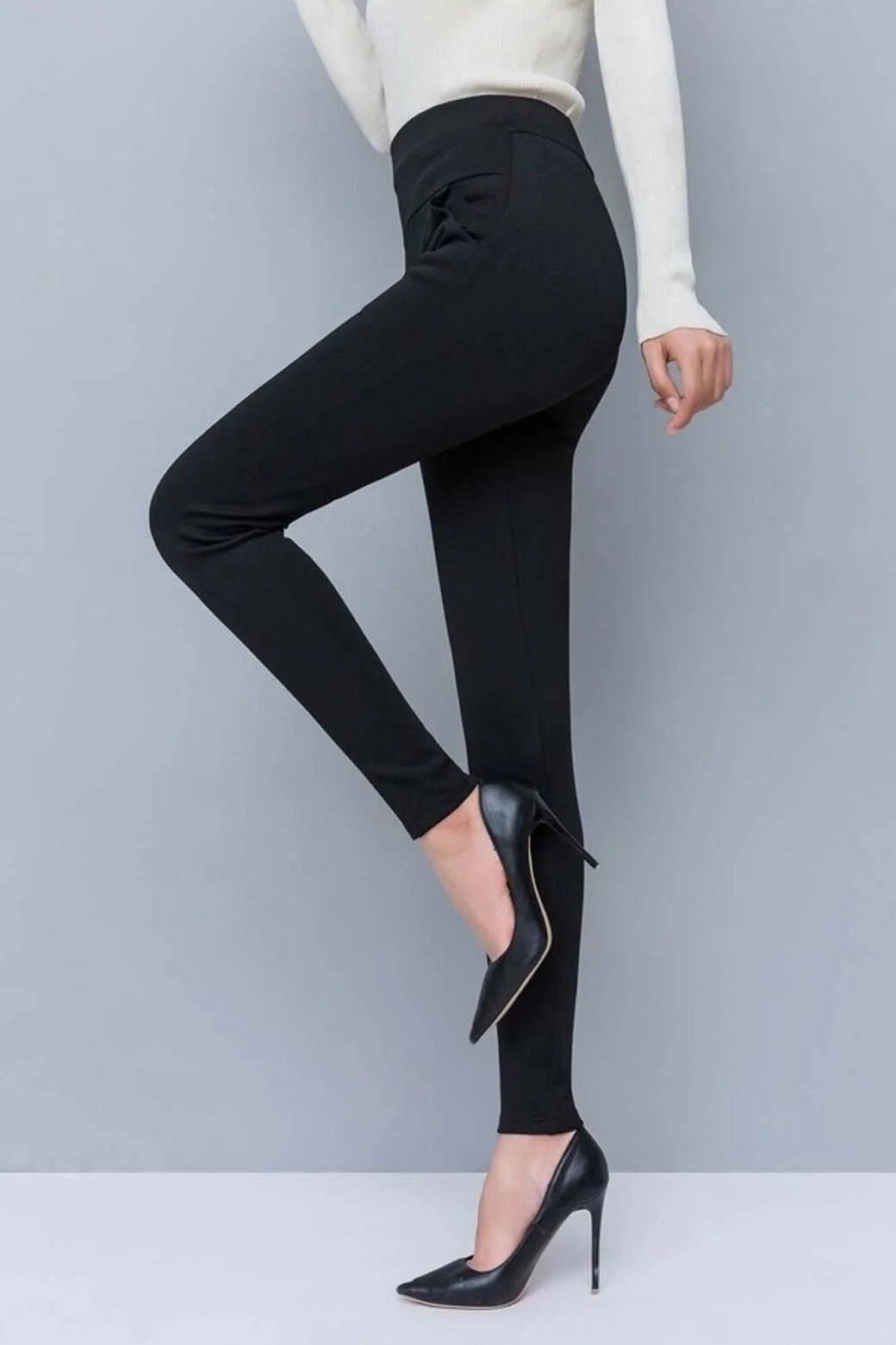 Casual Plain Tight Leggings