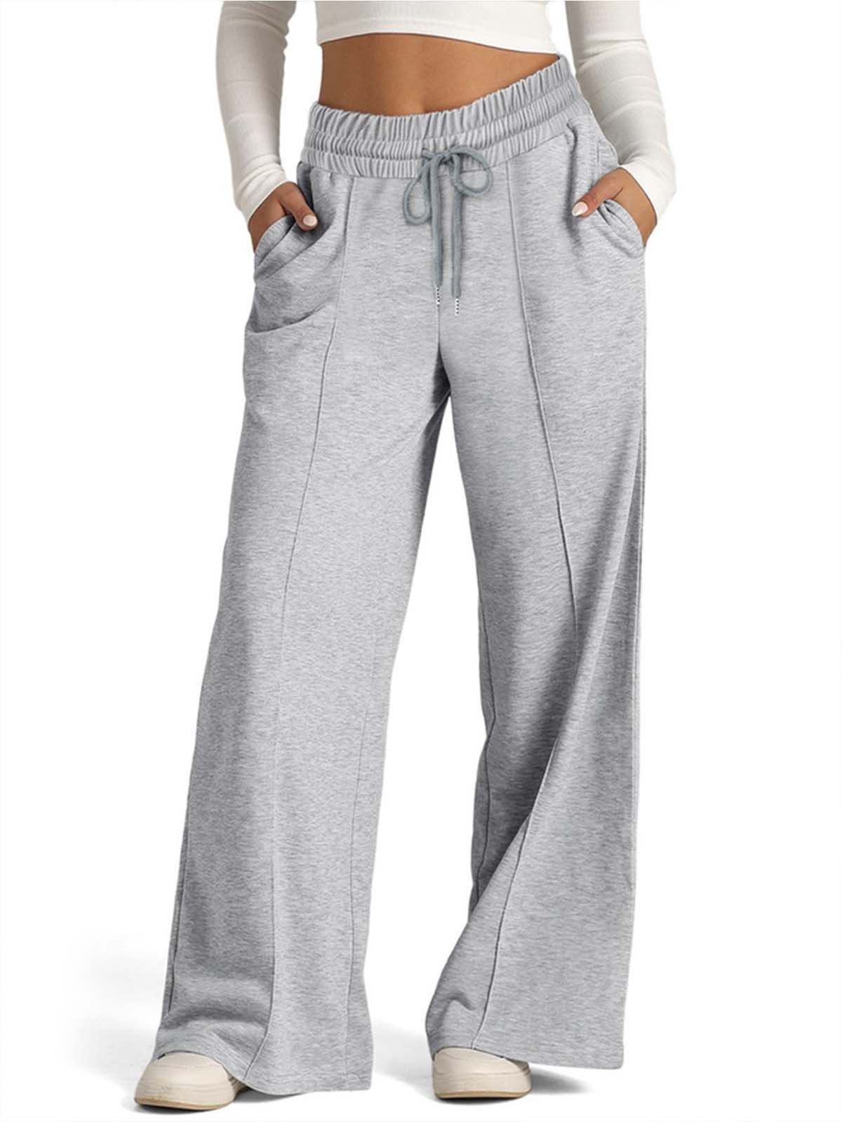 Jersey Plain Casual Pants