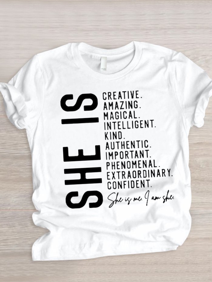 Crew Neck Regular Fit Casual T-Shirt