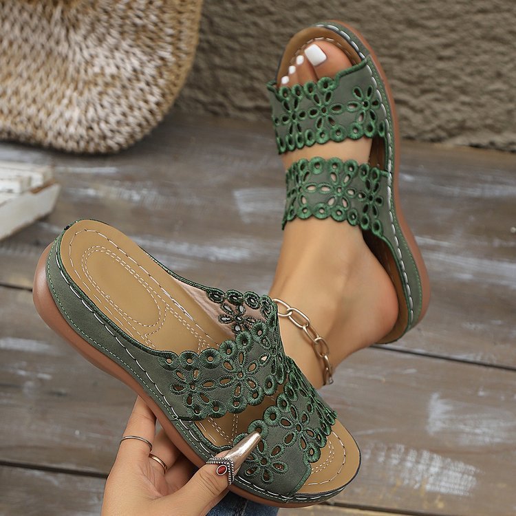 Leather Vintage Sandal